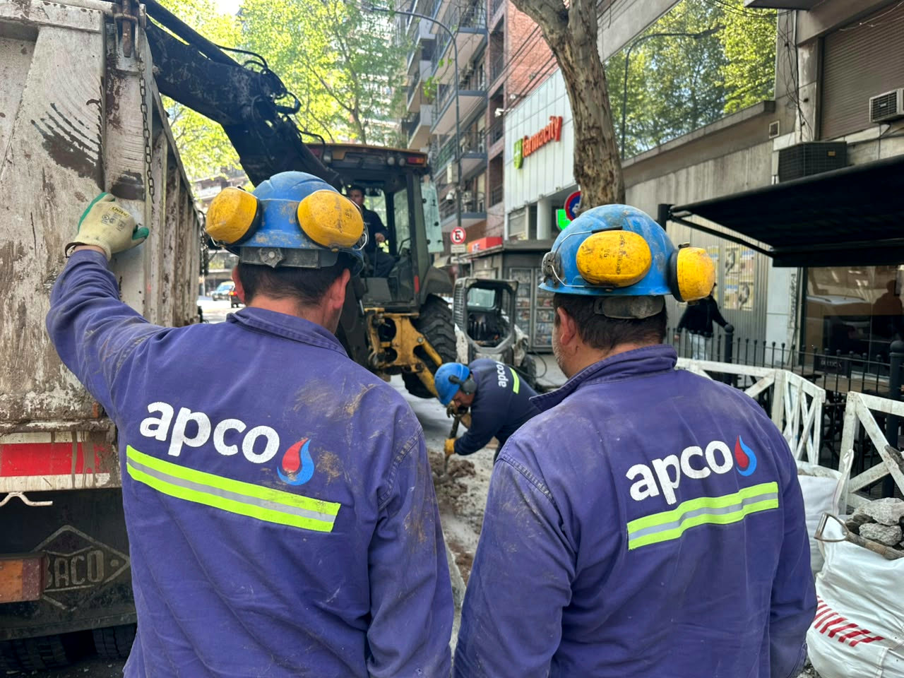 Trabajo de infraestructura de APCO