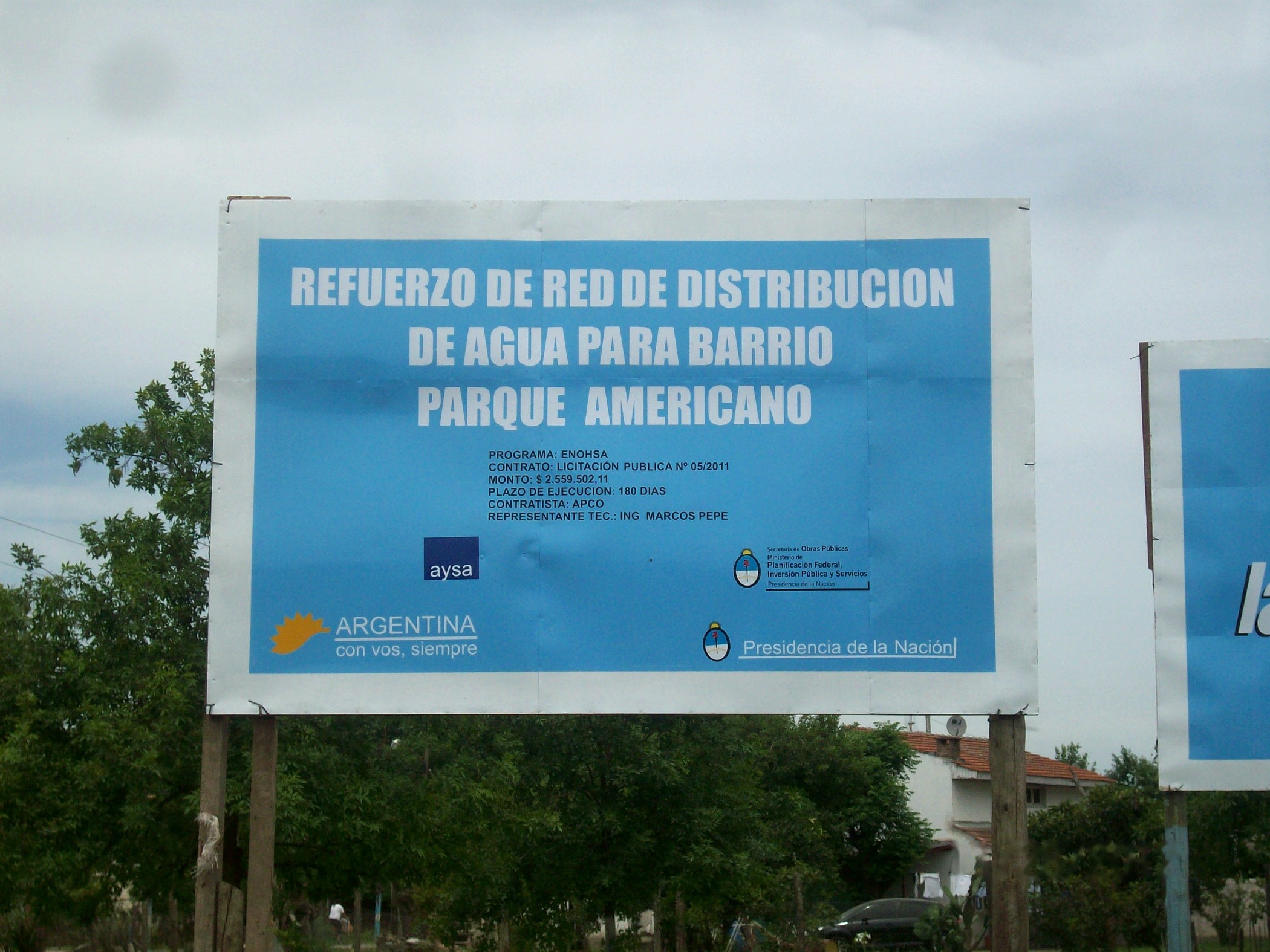 Trabajo de infraestructura de APCO