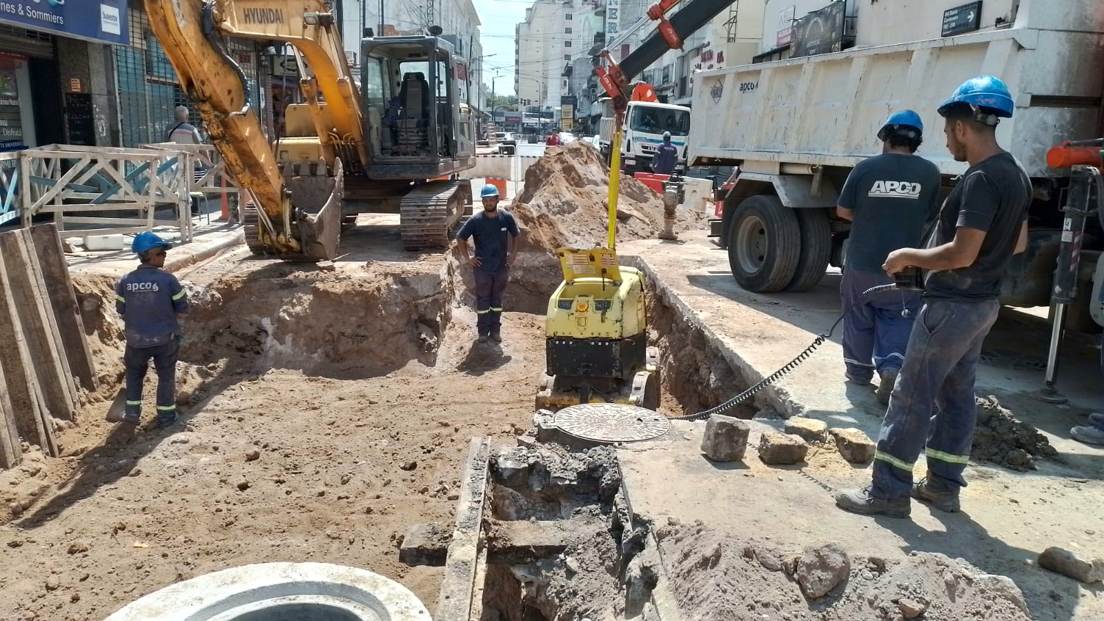 Trabajo de infraestructura de APCO